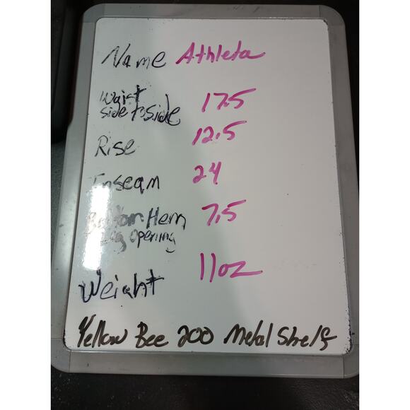 Athleta Pants Ladies 16 Purple Capri Pull On Waist - Picture 7 of 7